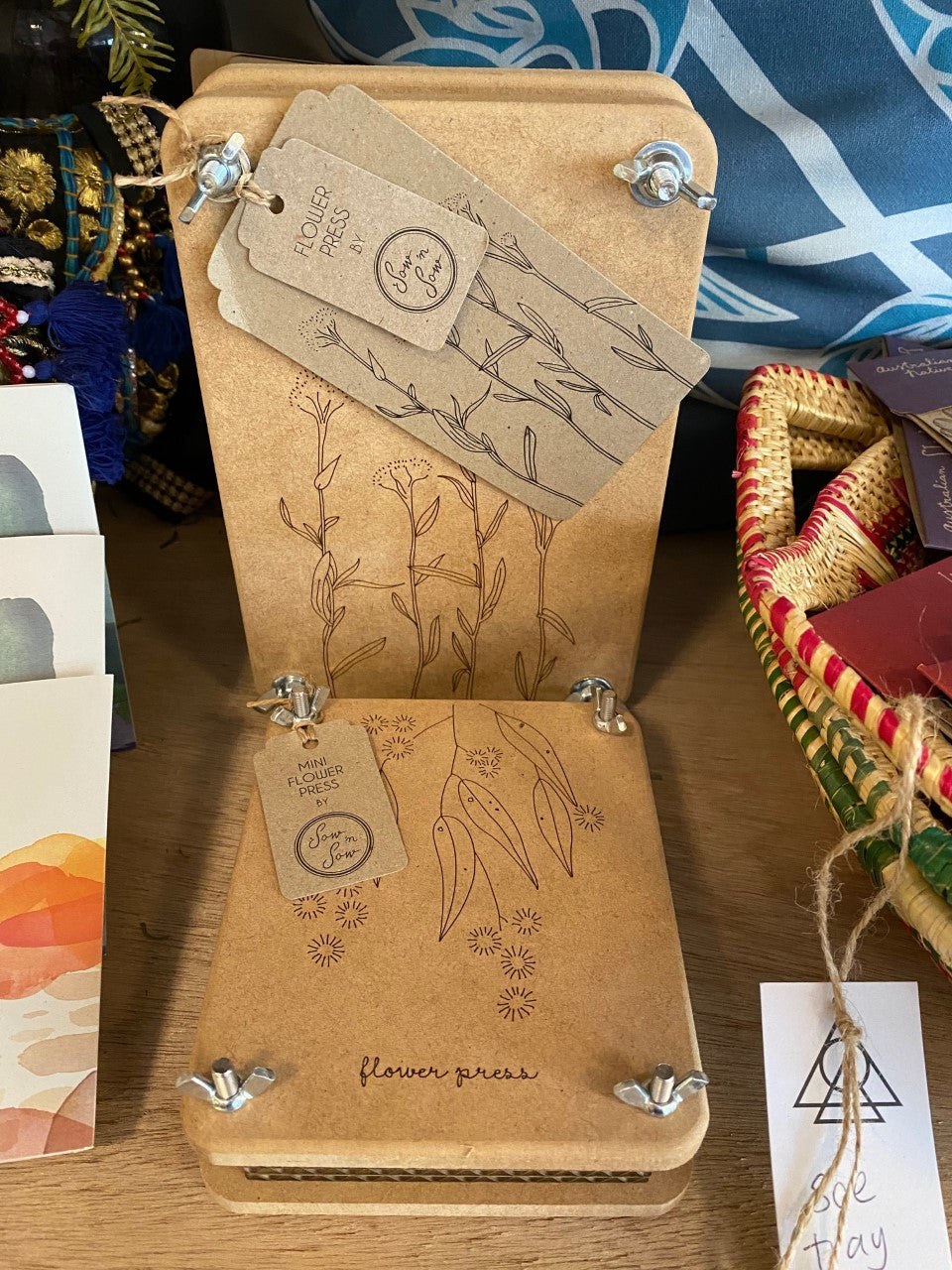 Flower Presses by Sow n Sow Tarts & Co